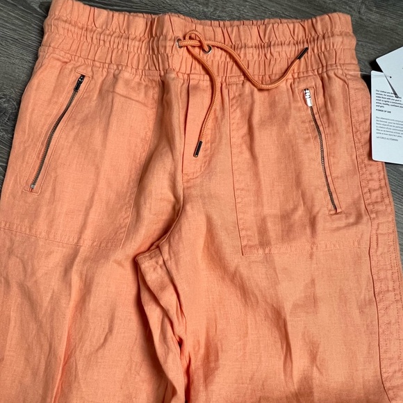 NWT Athleta Cabo Linen Jogger Pants- 6 - Picture 3 of 12